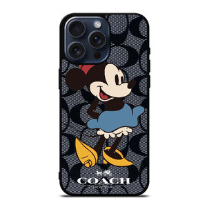 COACH MINNIE MOUSE iPhone 15 Pro Max Case Cover COACH MINNIE MOUSE iPhone 15 Pro Max Case Cover