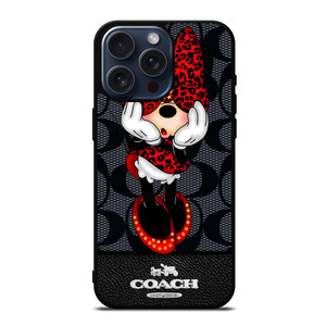 COACH MINNIE MOUSE 2 iPhone 15 Pro Max Case Cover COACH MINNIE MOUSE 2 iPhone 15 Pro Max Case Cover