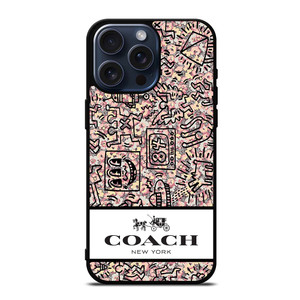 COACH NEW YORK ABSTRACK iPhone 15 Pro Max Case Cover COACH NEW YORK ABSTRACK iPhone 15 Pro Max Case Cover