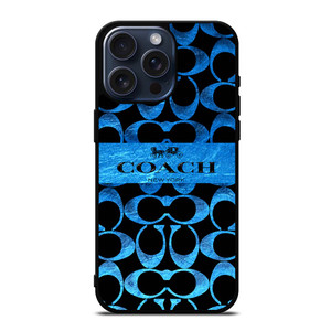 COACH NEW YORK BLUE 2 iPhone 15 Pro Max Case Cover COACH NEW YORK BLUE 2 iPhone 15 Pro Max Case Cover