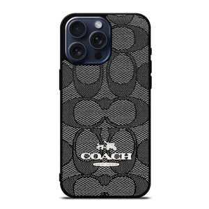 COACH NEW YORK CHARLIE SIGNATURE iPhone 15 Pro Max Case Cover