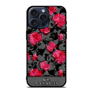 COACH NEW YORK FLOWER 3 iPhone 15 Pro Max Case Cover