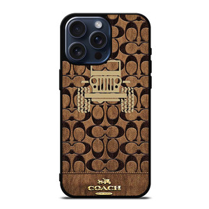 COACH NEW YORK JEEP 2 iPhone 15 Pro Max Case Cover COACH NEW YORK JEEP 2 iPhone 15 Pro Max Case Cover