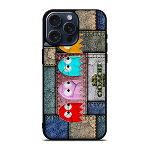 COACH NEW YORK PAC MAN iPhone 15 Pro Max Case Cover