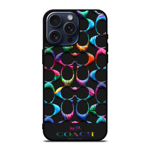 COACH NEW YORK RAINBOW 2 iPhone 15 Pro Max Case Cover COACH NEW YORK RAINBOW 2 iPhone 15 Pro Max Case Cover