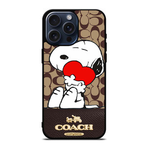 COACH NEW YORK SNOOPY iPhone 15 Pro Max Case Cover
