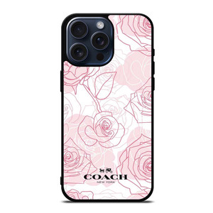 COACH ROSES iPhone 15 Pro Max Case Cover