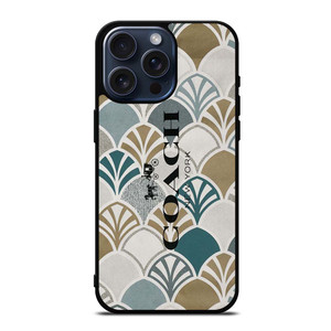 COACH SCALES iPhone 15 Pro Max Case Cover COACH SCALES iPhone 15 Pro Max Case Cover