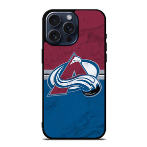 COLORADO AVALANCHE MARBEL iPhone 15 Pro Max Case Cover COLORADO AVALANCHE MARBEL iPhone 15 Pro Max Case Cover