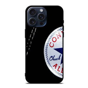CONVERSE SNEAKERS BLACK iPhone 15 Pro Max Case Cover CONVERSE SNEAKERS BLACK iPhone 15 Pro Max Case Cover