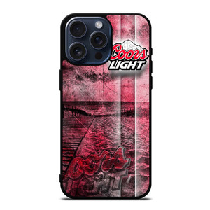 COORS LIGHT BEER LOGO iPhone 15 Pro Max Case Cover COORS LIGHT BEER LOGO iPhone 15 Pro Max Case Cover