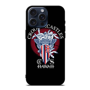 CROOKS AND CASTLES HAWAII LOGO iPhone 15 Pro Max Case Cover