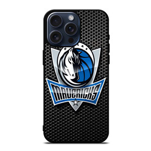 DALLAS MAVERICKS METAL LOGO iPhone 15 Pro Max Case Cover DALLAS MAVERICKS METAL LOGO iPhone 15 Pro Max Case Cover