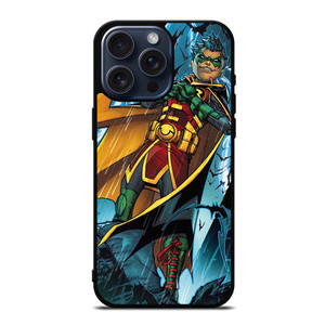 DAMIAN WAYNE BATMAN COMICS iPhone 15 Pro Max Case Cover DAMIAN WAYNE BATMAN COMICS iPhone 15 Pro Max Case Cover