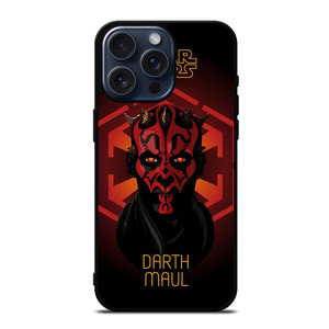 DARTH MAUL STAR WARS ART iPhone 15 Pro Max Case Cover