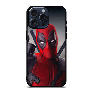 DEADPOOL FACE MARVEL iPhone 15 Pro Max Case Cover