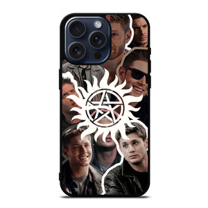 DEAN WINCHESTER SUPERNATURAL COLLAGE iPhone 15 Pro Max Case Cover
