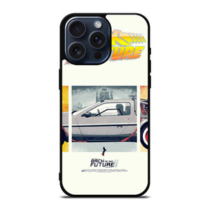 DELOREAON CAR BACK TO THE FUTURE iPhone 15 Pro Max Case Cover