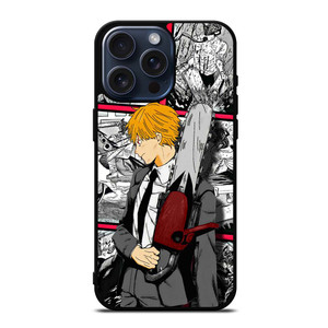 DENJI CHAINSAW MAN ANIME COLLAGE iPhone 15 Pro Max Case Cover DENJI CHAINSAW MAN ANIME COLLAGE iPhone 15 Pro Max Case Cover