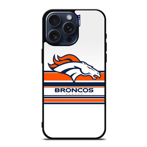 DENVER BRONCOS STRIPE LOGO iPhone 15 Pro Max Case Cover