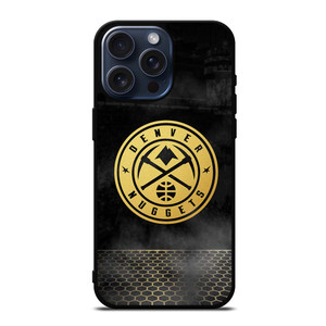 DENVER NUGGETS GOLD METAL iPhone 15 Pro Max Case Cover DENVER NUGGETS GOLD METAL iPhone 15 Pro Max Case Cover