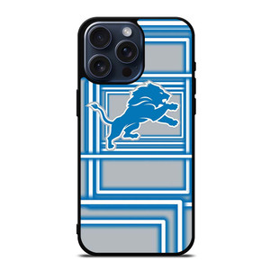 DETROIT LIONS LINE iPhone 15 Pro Max Case Cover