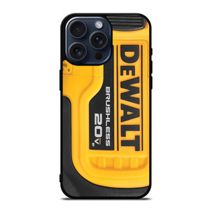 DEWALT BRUSHLESS 20V iPhone 15 Pro Max Case Cover