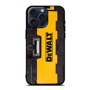 DEWALT RADIO BLUETOOTH EMBLEM iPhone 15 Pro Max Case Cover