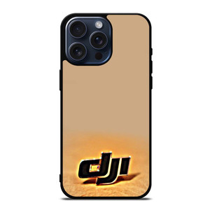 DJI CAMERA DRONE GOLD EMBLEM iPhone 15 Pro Max Case Cover