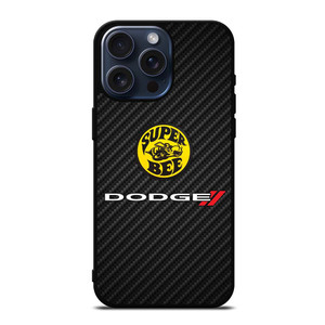 DODGE CHARGER SUPER BEE CARBON iPhone 15 Pro Max Case Cover