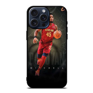 DONOVAN MITCHELL CLEVELAND CAVALIERS iPhone 15 Pro Max Case Cover