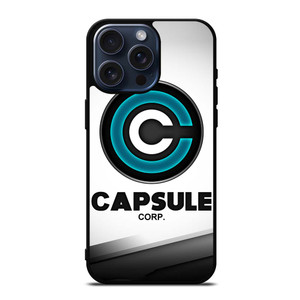 DRAGON BALL CAPSULE CORP LOGO iPhone 15 Pro Max Case Cover