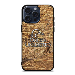DUCKS UNLIMITED CAMO LOGO iPhone 15 Pro Max Case Cover