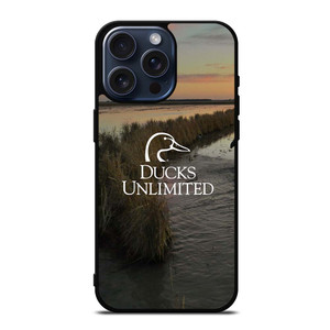 DUCKS UNLIMITED LOGO  iPhone 15 Pro Max Case Cover