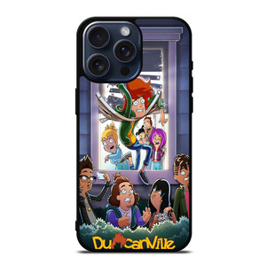 DUNCANVILLE CARTOON MOVIES POSTER iPhone 15 Pro Max Case Cover