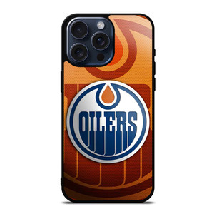 EDMONTON OILERS LOGO iPhone 15 Pro Max Case Cover EDMONTON OILERS LOGO iPhone 15 Pro Max Case Cover