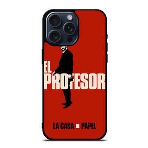 EL PROFESSOR MONEY HEIST CASA DE PAPEL iPhone 15 Pro Max Case Cover