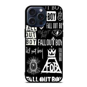 FALL OUT BOY BAND ROCK iPhone 15 Pro Max Case Cover