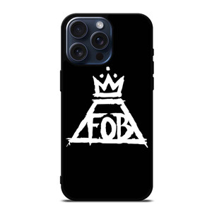 FALL OUT BOY FOB BAND LOGO iPhone 15 Pro Max Case Cover FALL OUT BOY FOB BAND LOGO iPhone 15 Pro Max Case Cover