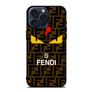 FENDI ROMA EYES LOGO 2 iPhone 15 Pro Max Case Cover