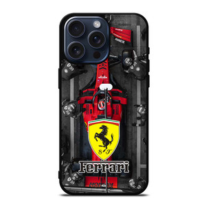 FERRARI CAR F1 iPhone 15 Pro Max Case Cover FERRARI CAR F1 iPhone 15 Pro Max Case Cover