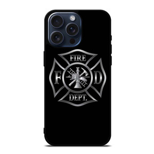 FIREFIGHTER FIREMAN LOGO iPhone 15 Pro Max Case Cover