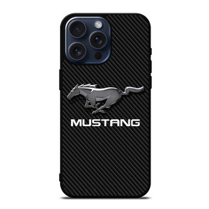 FORD MUSTANG CARBOON iPhone 15 Pro Max Case Cover