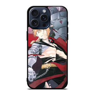 FULLMETAL ALCHEMIST EDWARD AND ALPHONSE ELRIC iPhone 15 Pro Max Case Cover