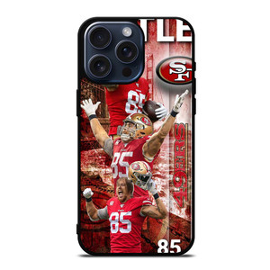 GEORGE KITTLE SAN FRANCISCO 49ERS 2 iPhone 15 Pro Max Case Cover