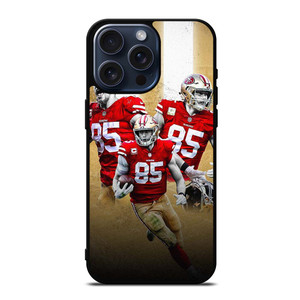 GEORGE KITTLE SAN FRANCISCO 49ERS MLB 2 iPhone 15 Pro Max Case Cover