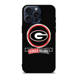GEORGIA BULLDOGS UNIVERSITY NFL LOGO iPhone 15 Pro Max Case Cover