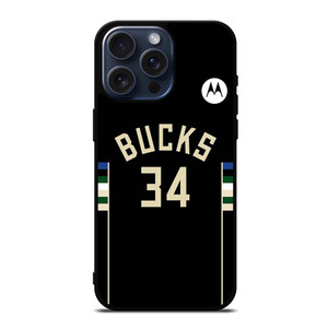 GIANNIS ANTETOKOUNMPU MILWAUKEE BUCKS KIT iPhone 15 Pro Max Case Cover