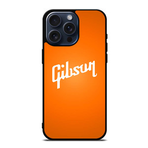 GIBSON GUITAR LOGO iPhone 15 Pro Max Case Cover