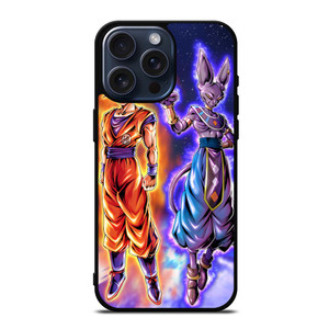 GOKU VS BEERUS DRAGON BALL iPhone 15 Pro Max Case Cover
